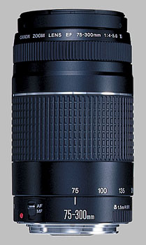 image of the Canon EF 75-300mm f/4-5.6 III lens