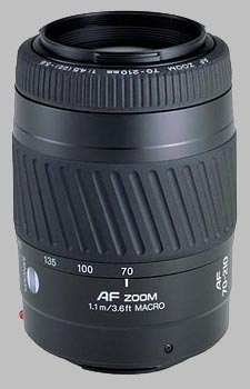 image of the Konica Minolta 70-210mm f/4.5-5.6 II AF lens