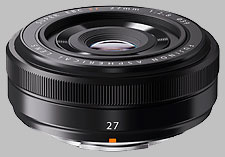 image of the Fujinon XF 27mm f/2.8 lens