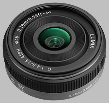 image of the Panasonic 14mm f/2.5 ASPH LUMIX G lens